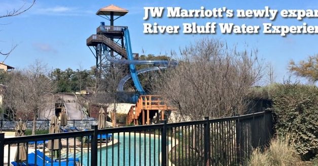 The newly expanded JW Marriott San Antonio River Bluff Water Experience