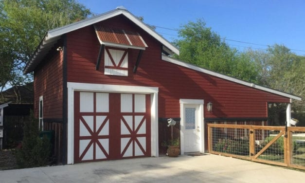 For Refresh or Sponsored Post – This Little Red Barn Is Available for Rent in Boerne, Texas