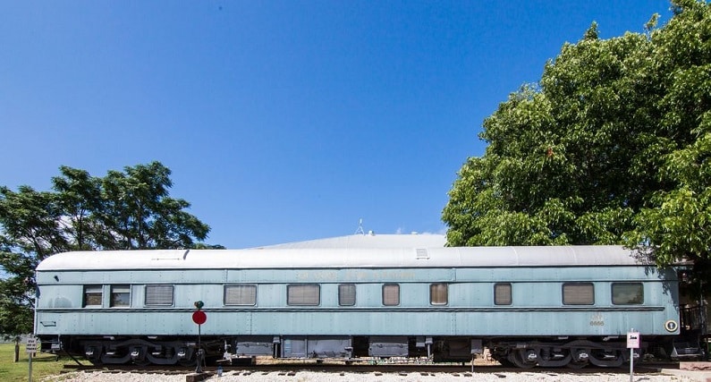 Stay the Night in This Historic Antique Train Car in Fredericksburg