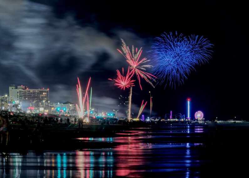 Fireworks in Galveston