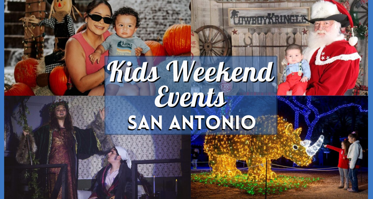 Kids Activities in San Antonio this Weekend of November 15, 2024 includes Fall Pumpkin Patch, Elf Movie Party, and more!