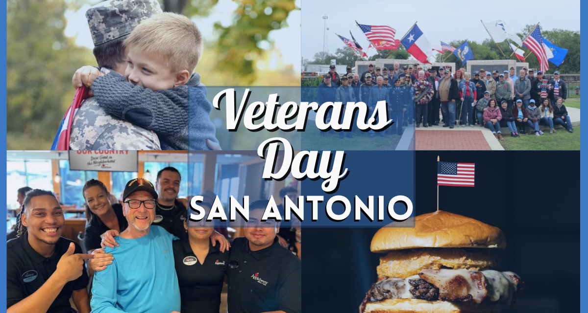 Veterans Day in San Antonio! 3 Events and 90 Deals