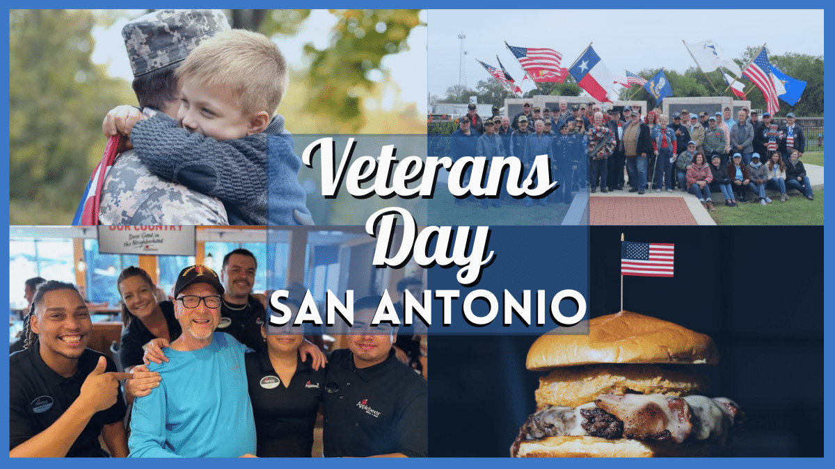 Veterans Day in San Antonio! 3 Events and 90 Deals