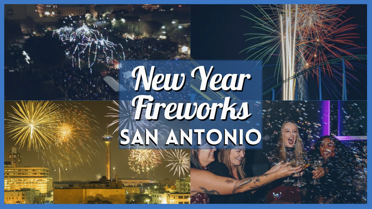 New Year Fireworks San Antonio