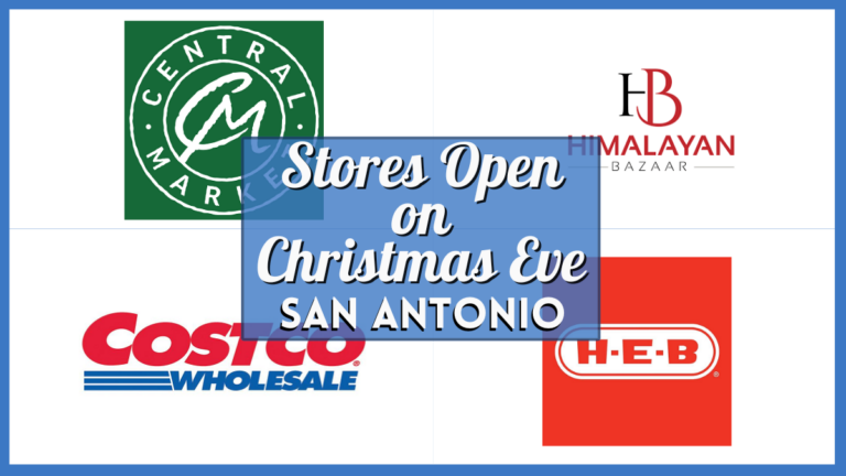 San Antonio Stores Open on Christmas Eve